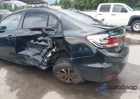 2013 Honda Civic Ex-L from USA, damaged, VIN 19XFB2F99DE070051